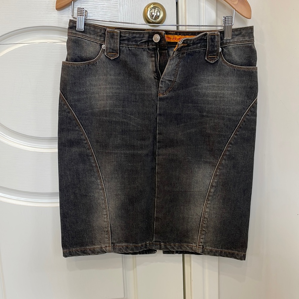 Authentic Versace Jeans Couture Skirt Grey Color Size 30/44